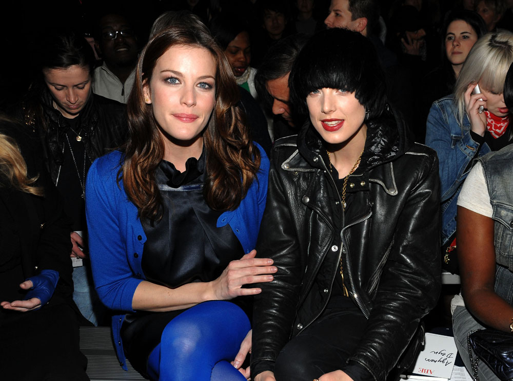 with Agyness Deyn
