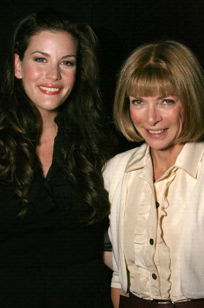 with Vogue editor Anna Wintour