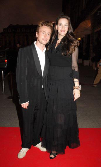 with husband - Royston Langdon