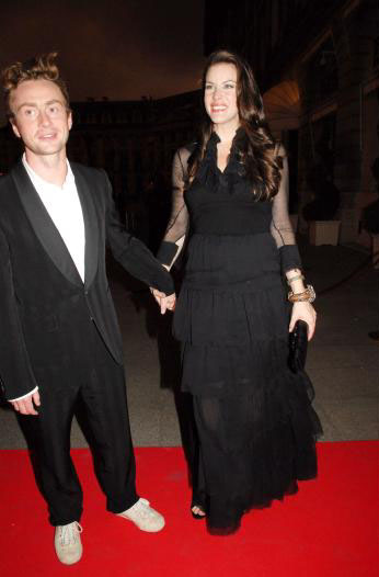 with husband - Royston Langdon