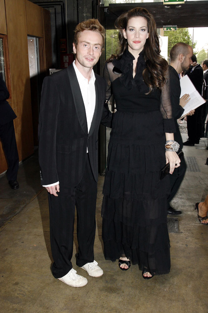 with husband - Royston Langdon
