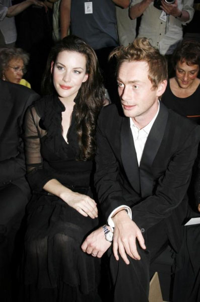 with husband - Royston Langdon