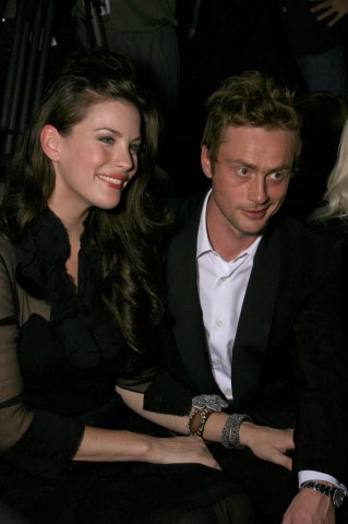with husband - Royston Langdon