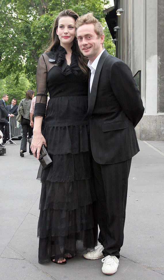 with husband - Royston Langdon