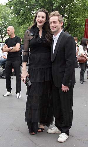 with husband - Royston Langdon