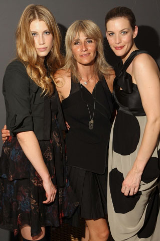 with Marie de Villepin and Isabelle Gex