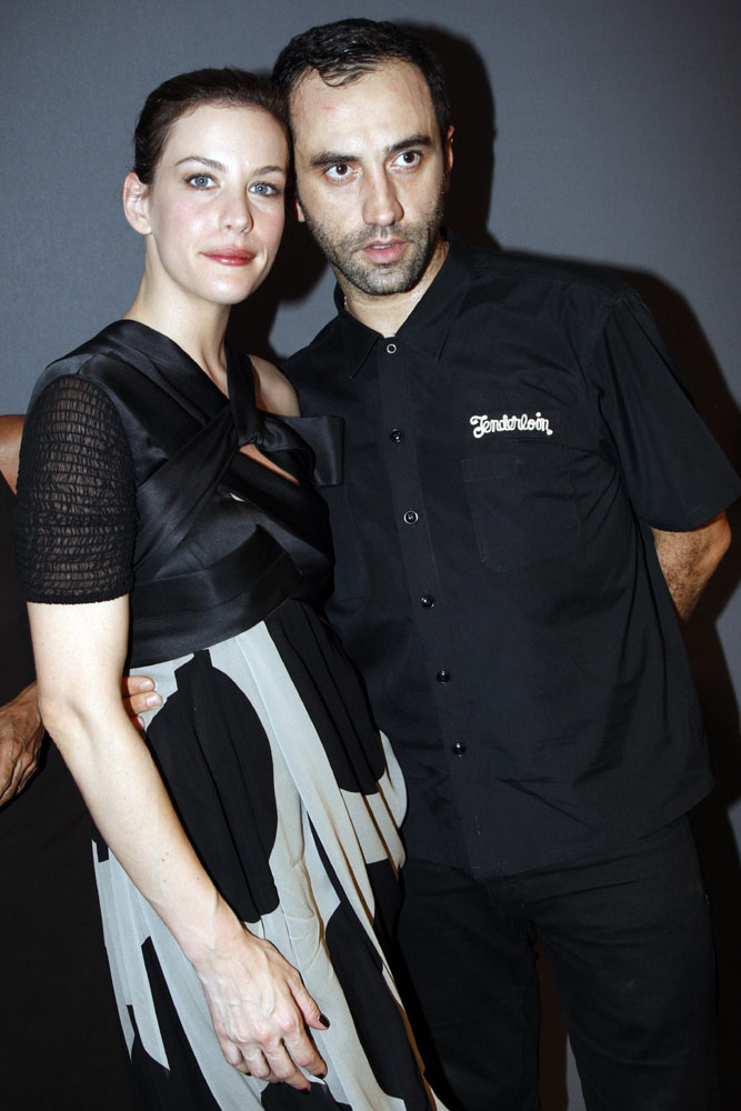 with Riccardo Tisci