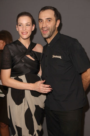 with Riccardo Tisci
