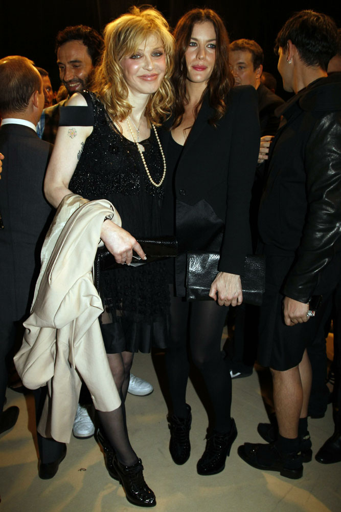 with Courtney Love