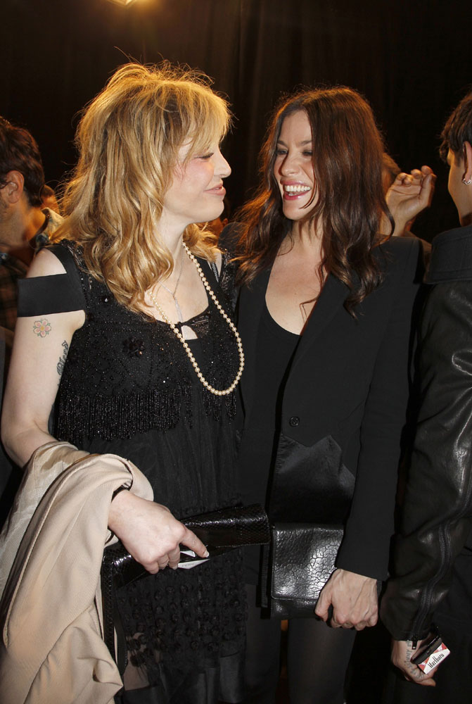 with Courtney Love