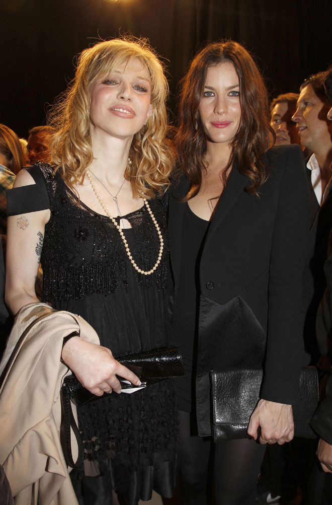 with Courtney Love