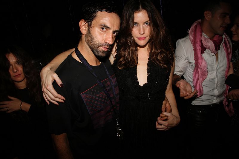 with Riccardo Tisci
