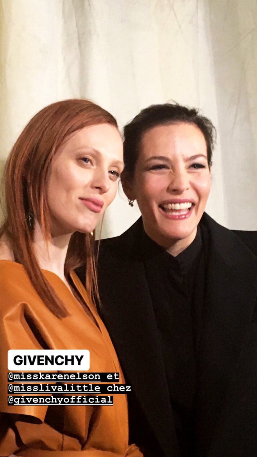 with Karen Elson, from Madame Figaro Paris