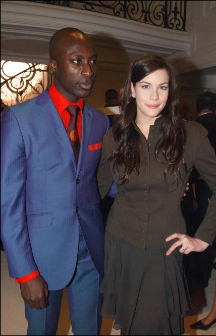 with Oswald Botang- at Givenchy's Haute Couture Spring/Summer 2004 show, Paris, January 20th 2004