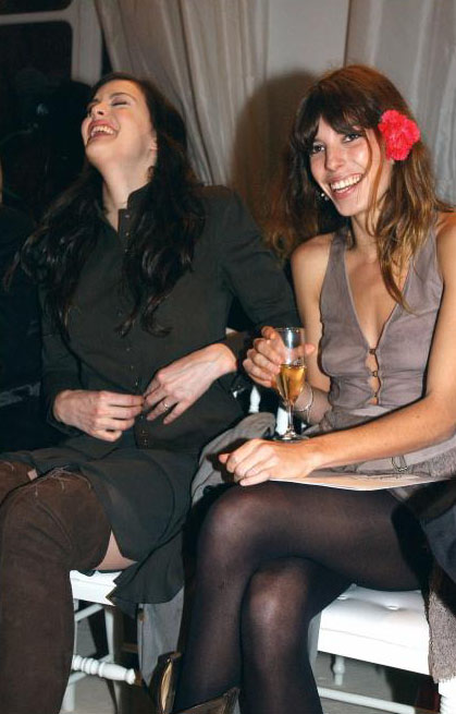 with Lou Doillon