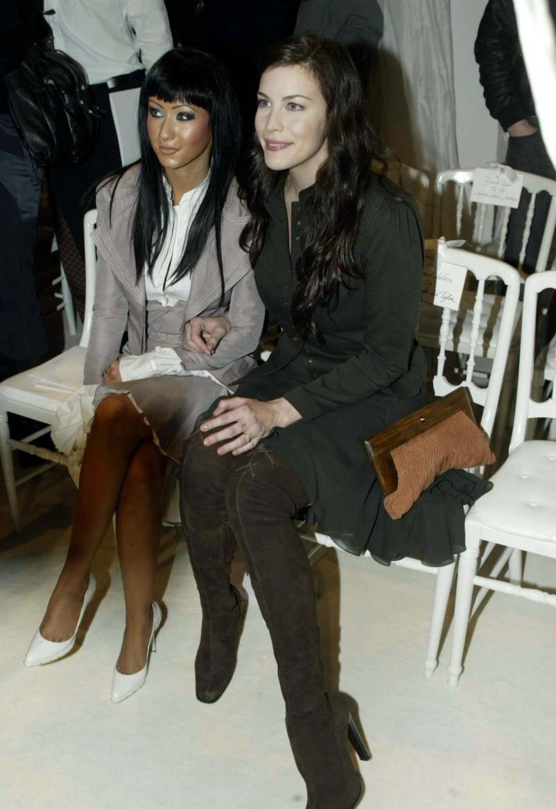 with Christina Aguilera