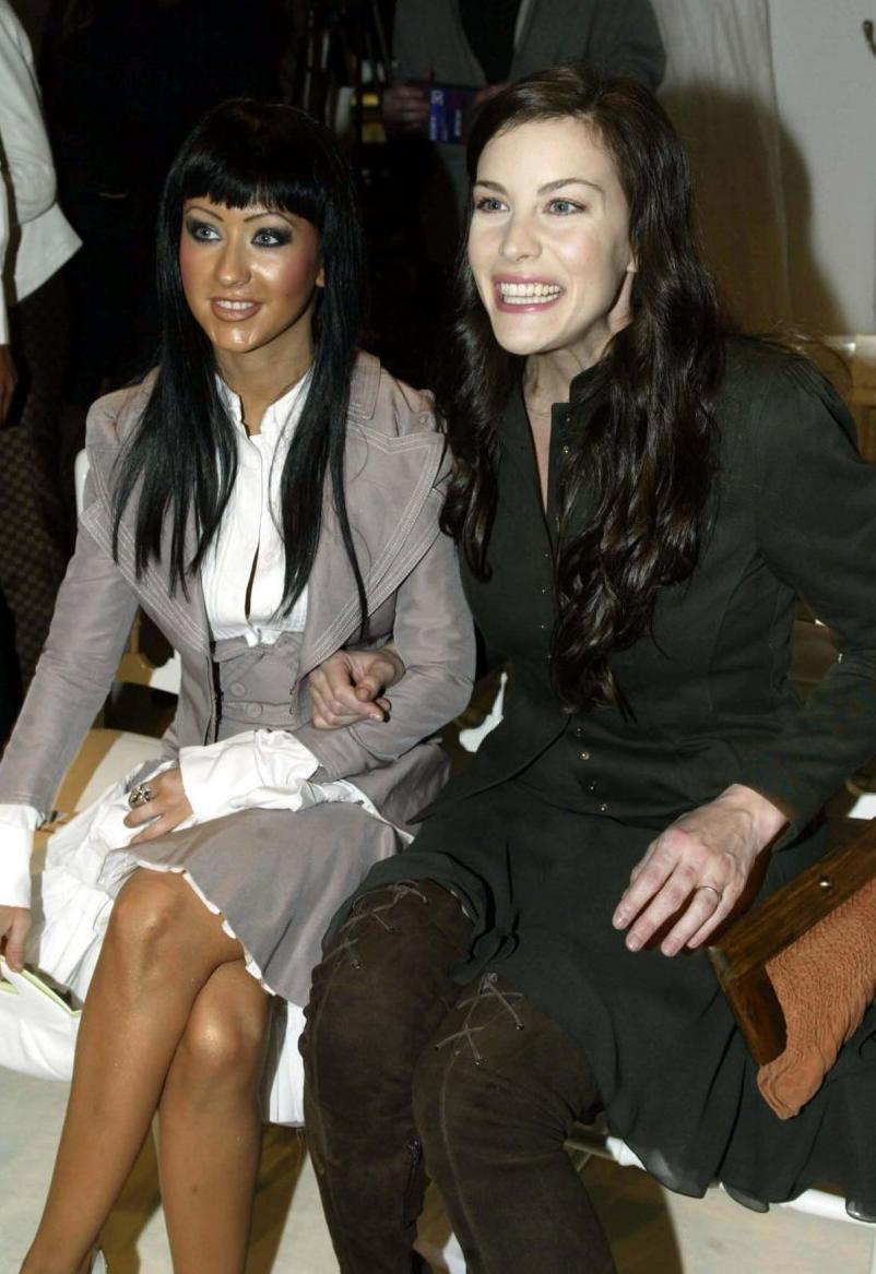 with Christina Aguilera