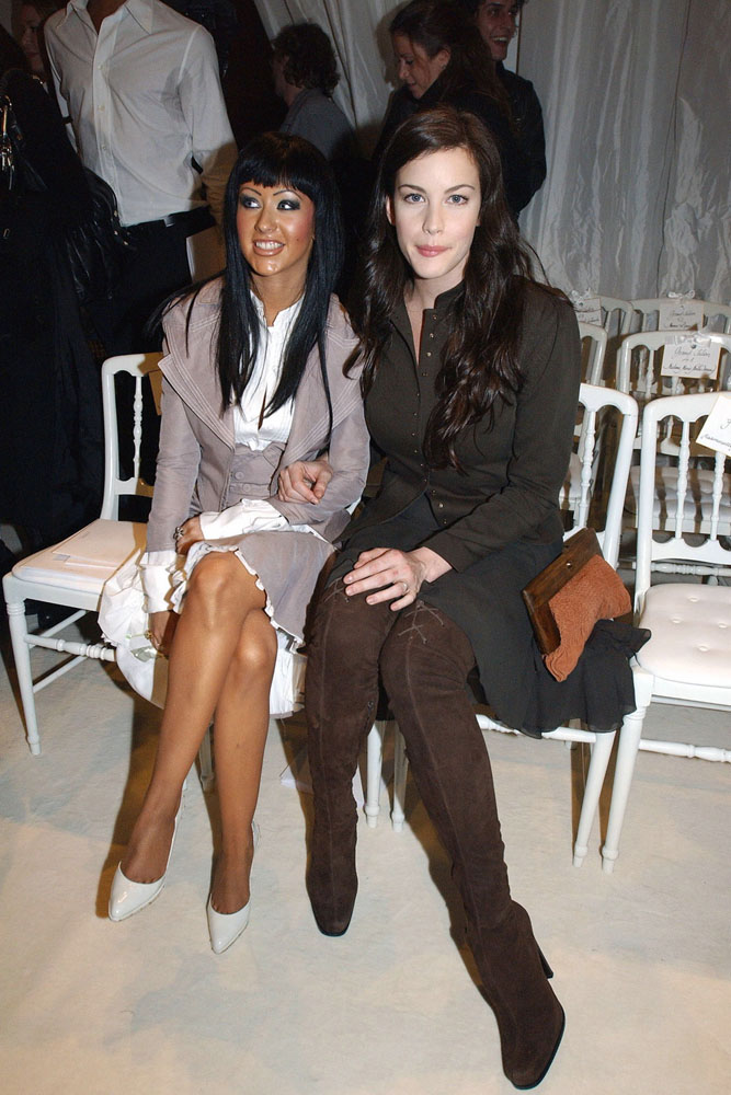 with Christina Aguilera