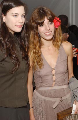 with Lou Doillon