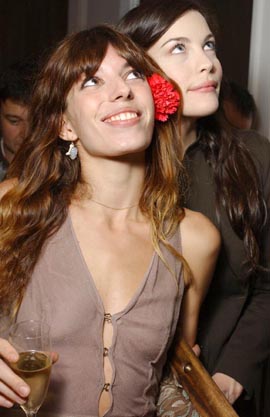 with Lou Doillon