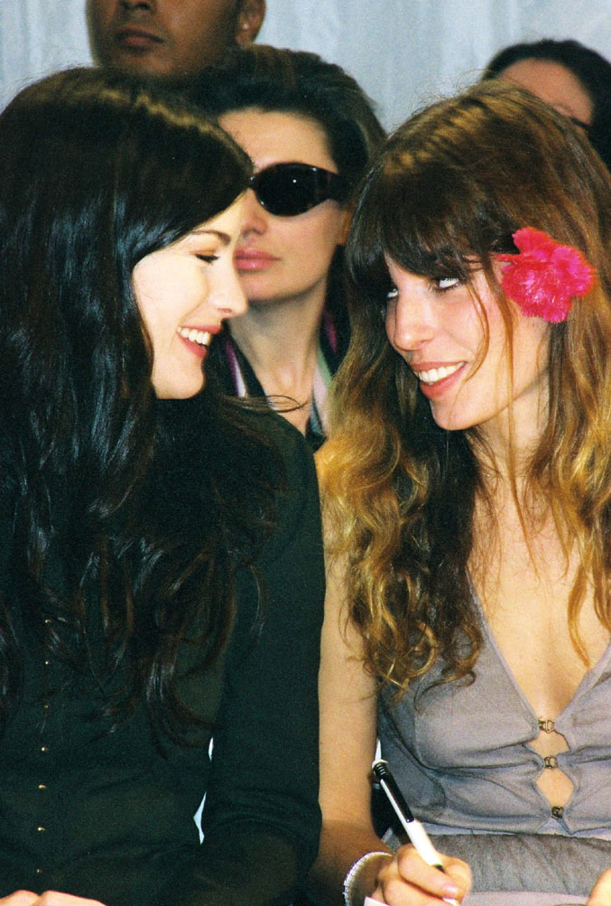 with Lou Doillon