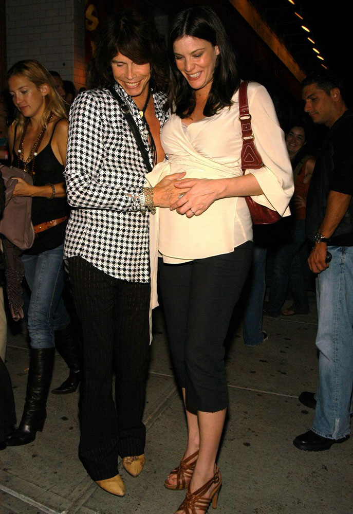 with dad Steven Tyler
