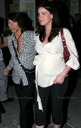 with dad Steven Tyler
