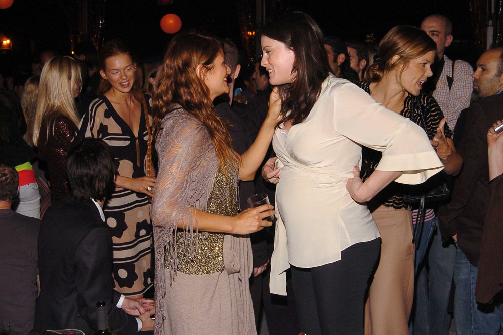 with Helena Christensen and Mary Alice Stephenson