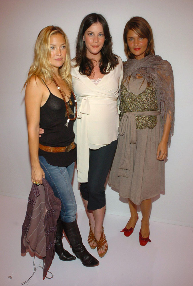 with Kate Hudson and Helena Christensen