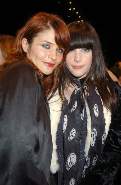 with Helena Christensen