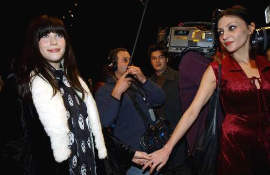 with Pearl Lowe