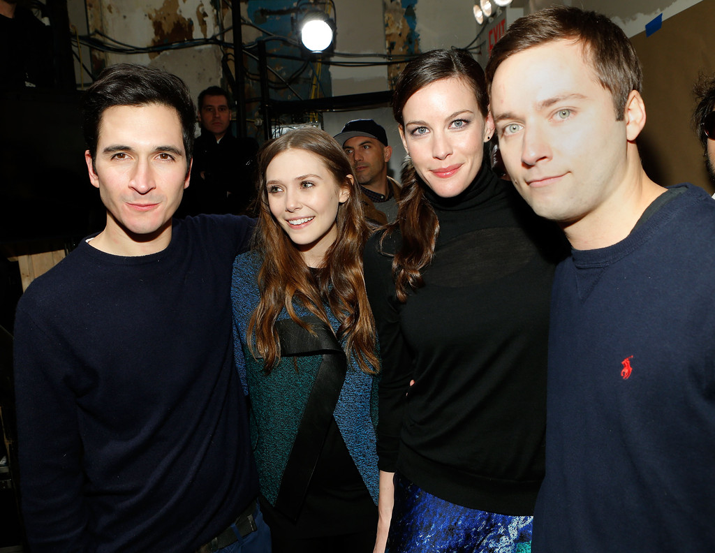 with Lazaro Hernandez, Elizabeth Olsen and Jack McCollough