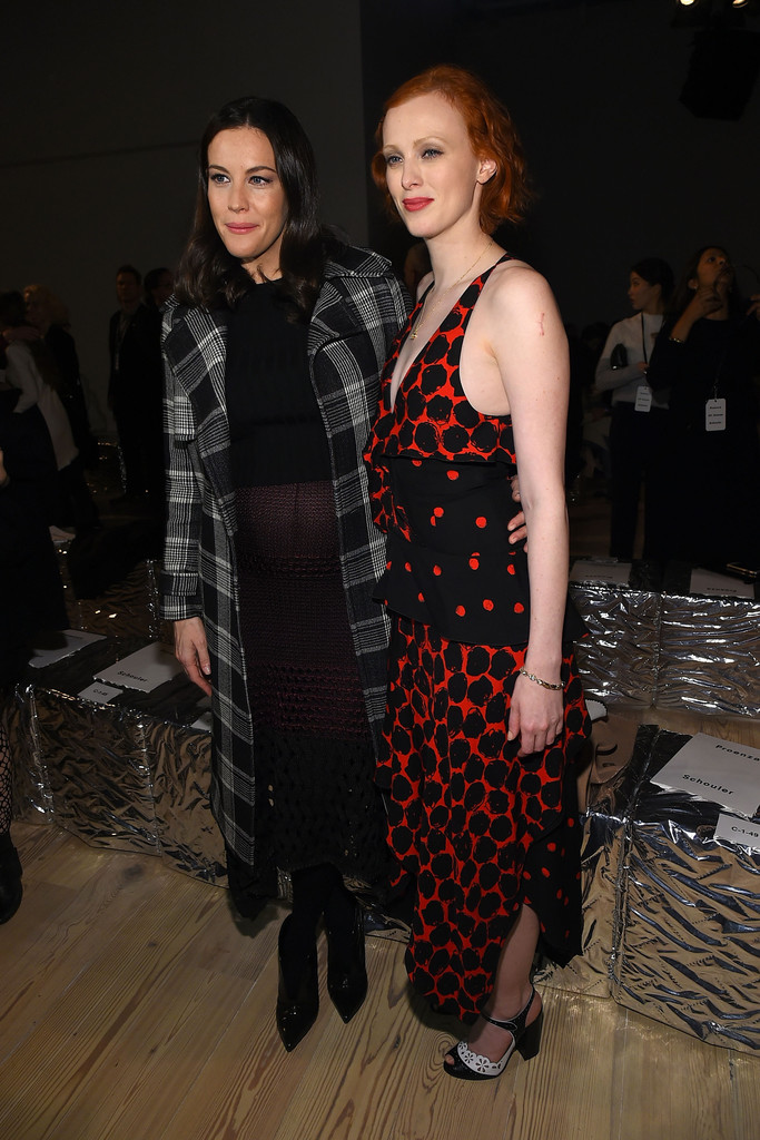 with Karen Elson