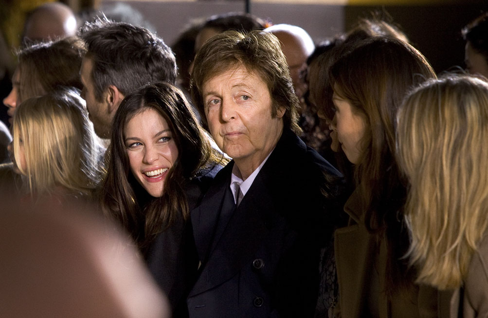 with Paul McCartney