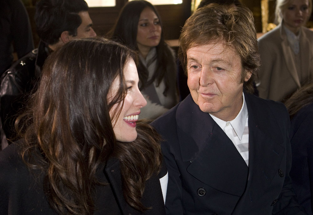 with Paul McCartney