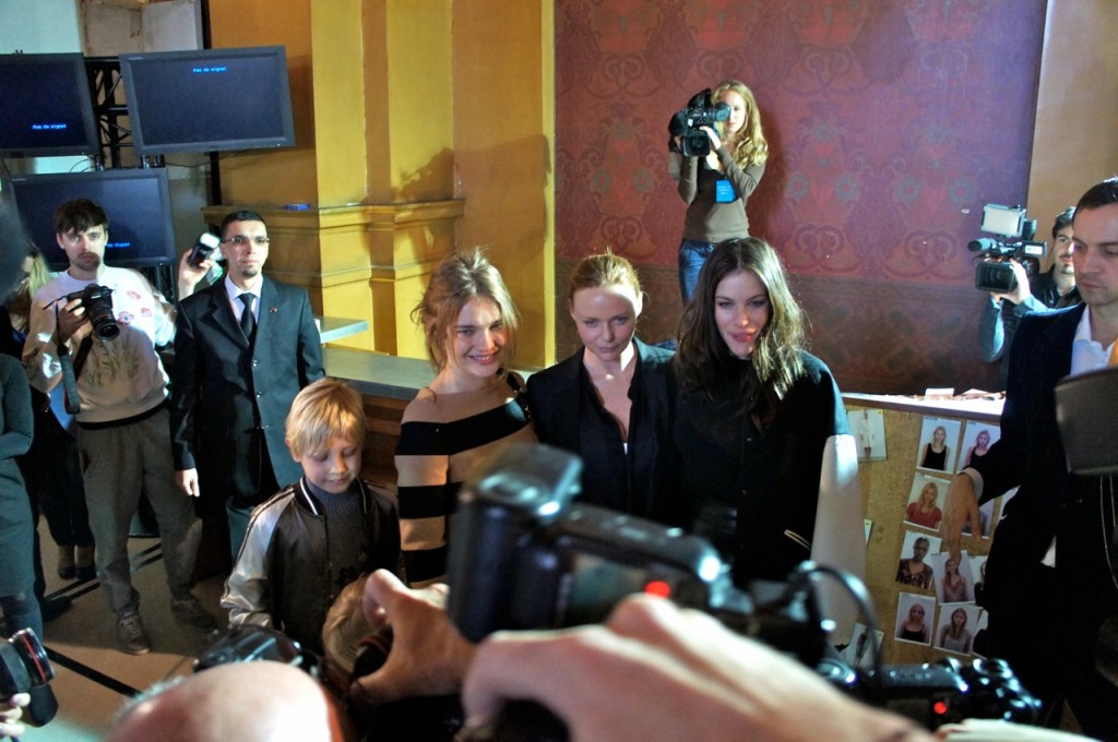 with Natalia Vodianova and Stella Mccartney