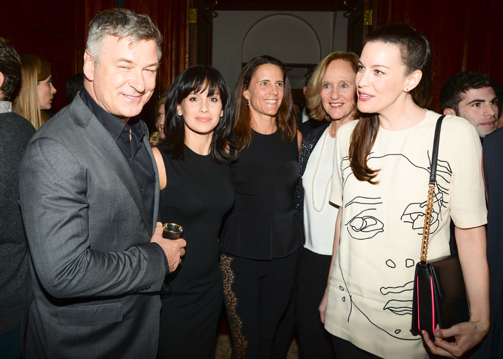 with Alec and Hilaria Baldwin