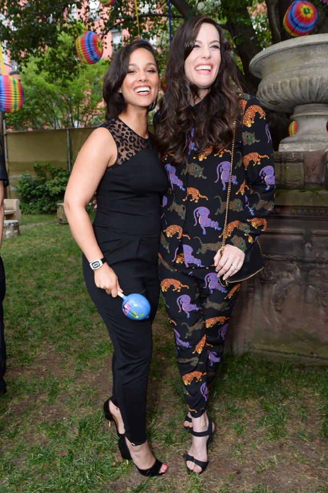 with Alicia Keys