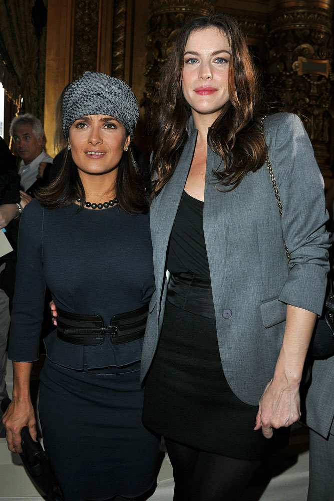with Salma Hayek