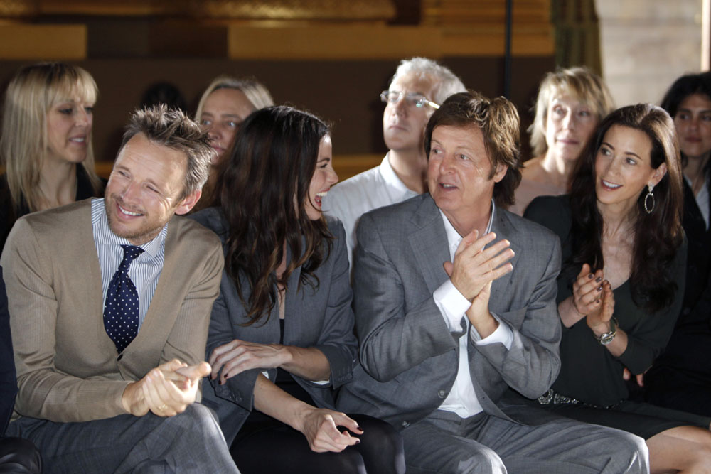 with Alasdhair Willis, Paul McCartney and Nancy Shevell