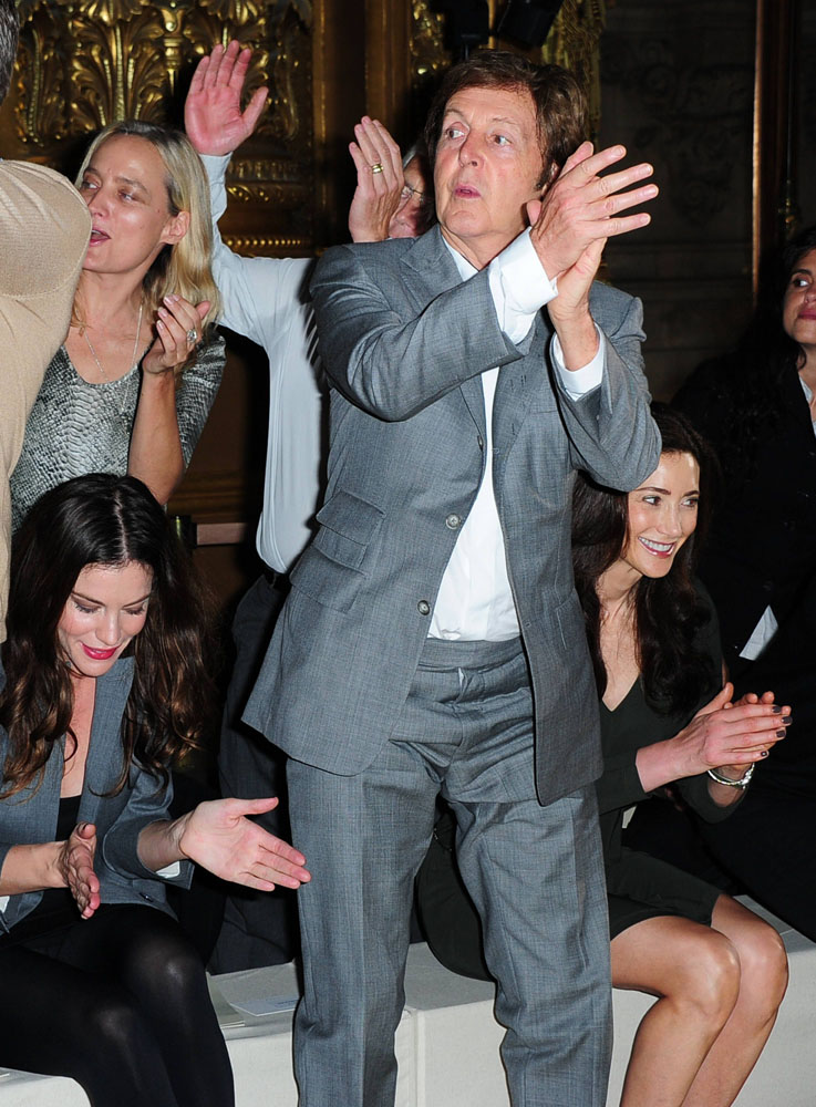 with Paul McCartney and Nancy Shevell