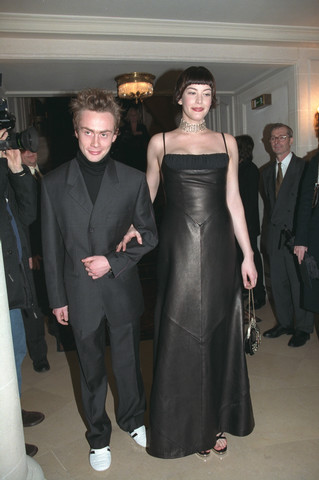 with boyfriend Royston Langdon
