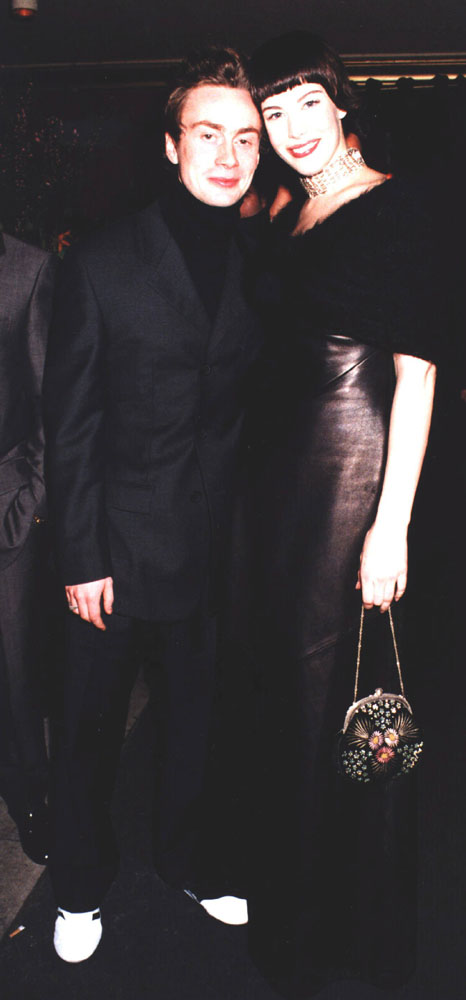 with boyfriend - Royston Langdon