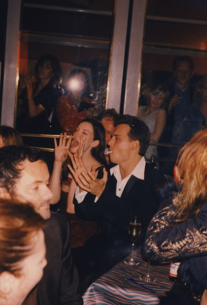with Johnny Depp