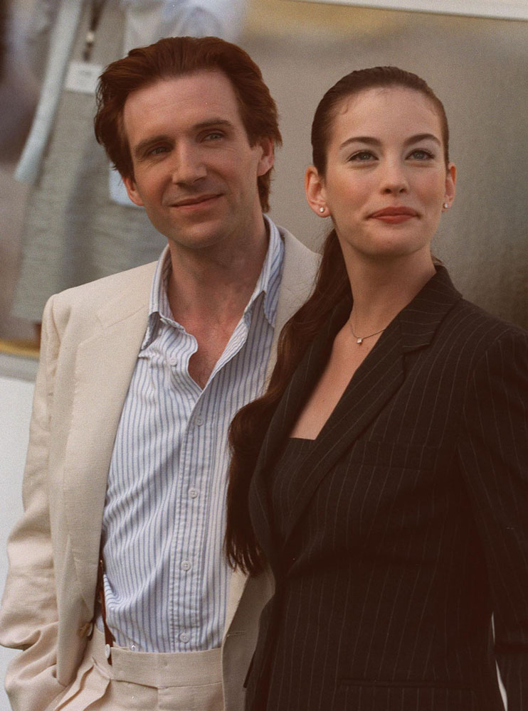 with Ralph Fiennes - at Cannes 1998