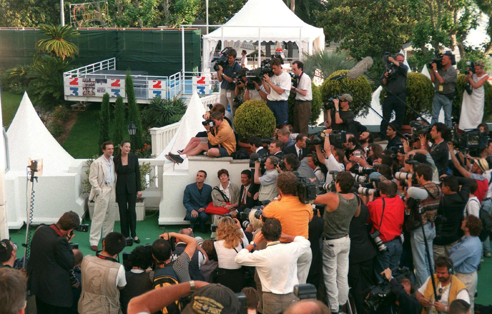 with Ralph Fiennes