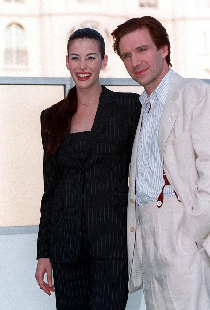 with Ralph Fiennes