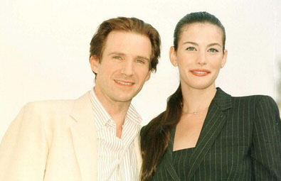 with Ralph Fiennes