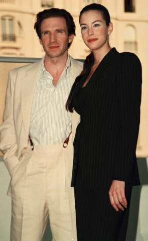 with Ralph Fiennes
