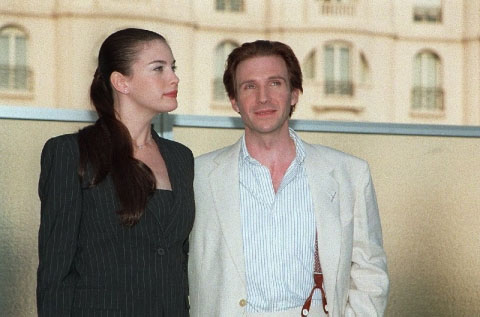 with Ralph Fiennes